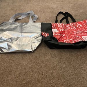 do you get a lululemon bag with online orders Reusable Tote Carryall Handbag (Red) : Home & Kitchen this small version of our On My Level Tote is always a winner Does Lululemon Come with The